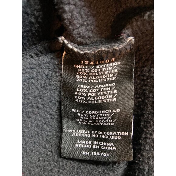 Realtree Boston Traders Mens Black Hoodie Fleece XL Logo Rustic Outdoor Hunting - Picture 5 of 8